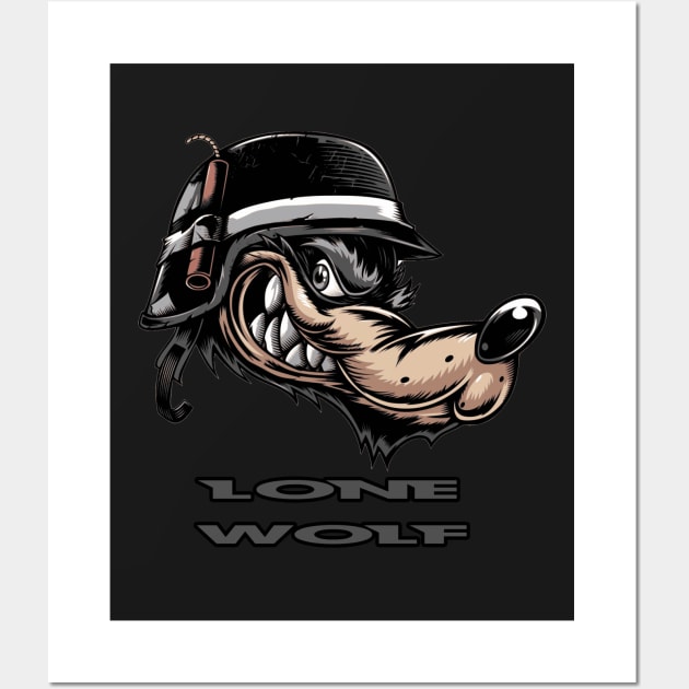 Lone Wolf Wall Art by jmahood